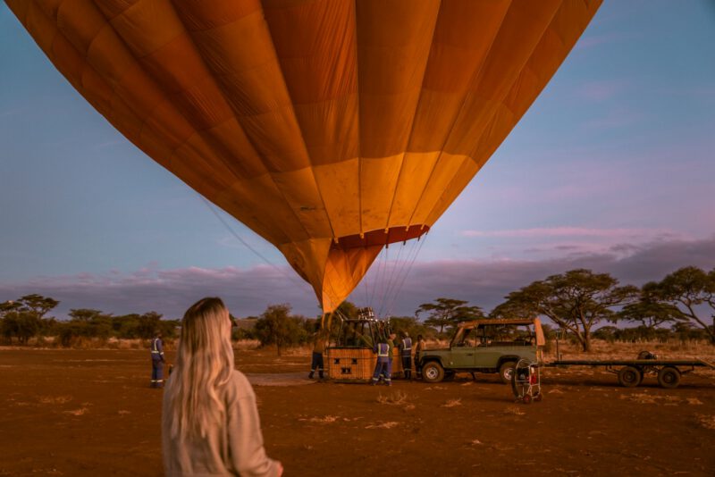 Balloon Safari in Amboseli National Park